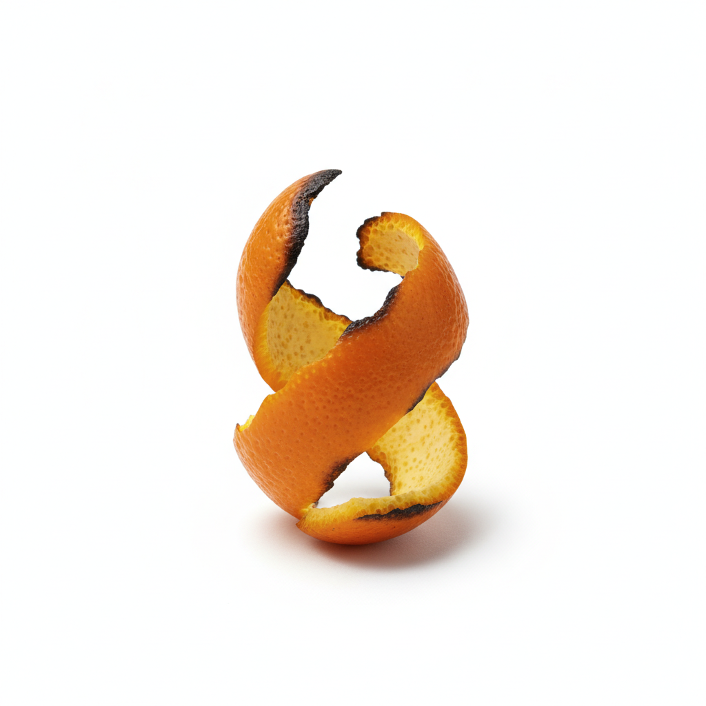 Flamed Orange Twist