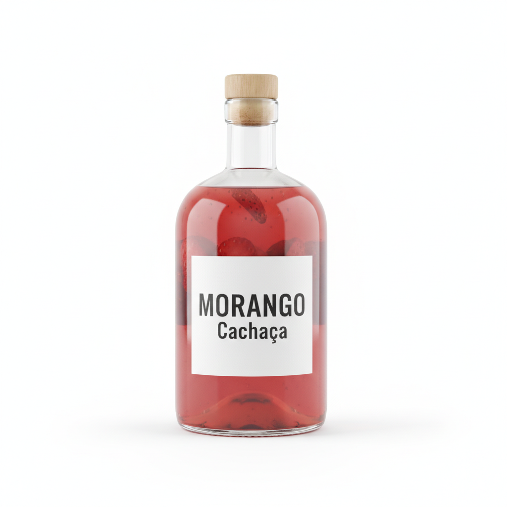 Strawberry-Infused Mae de Ouro Cachaca