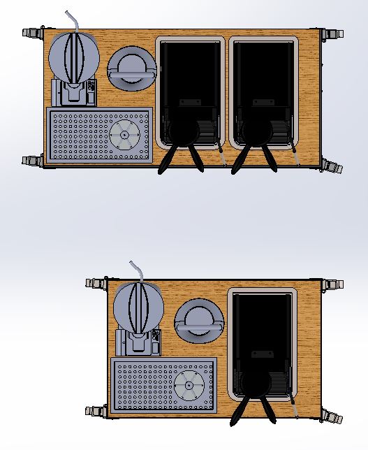 Decent Espresso Coffee Cart